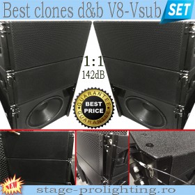 Best clones d&b V8 - V-sub SET